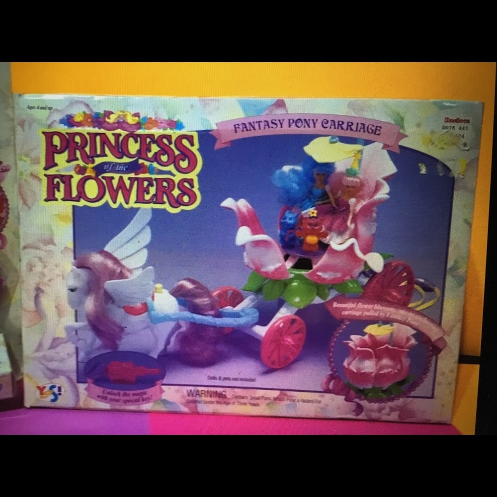 PRINCESS OF THE FLOWERS PONY FANTASY CARRIAGE